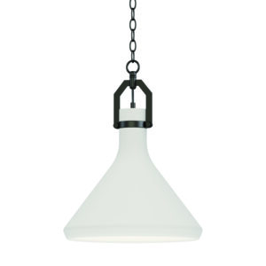Maxim Lighting Lumi 13" White Plaster Pendant