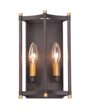 Maxim Lighting Wellington 2-Light Wall Sconce