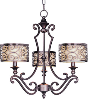 Maxim Lighting Mondrian 3-Light Chandelier