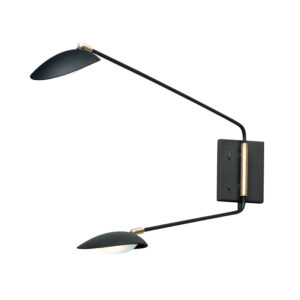 Maxim Lighting Scan 2-Light LED Pin-Up Wall Sconce