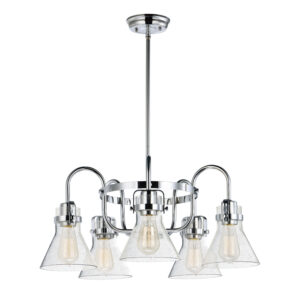 Maxim Lighting Seafarer 5-Light Chandelier With Bulbs