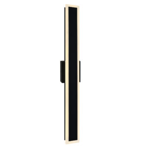 Malibu LED Integrated Black Outdoor Wall Light