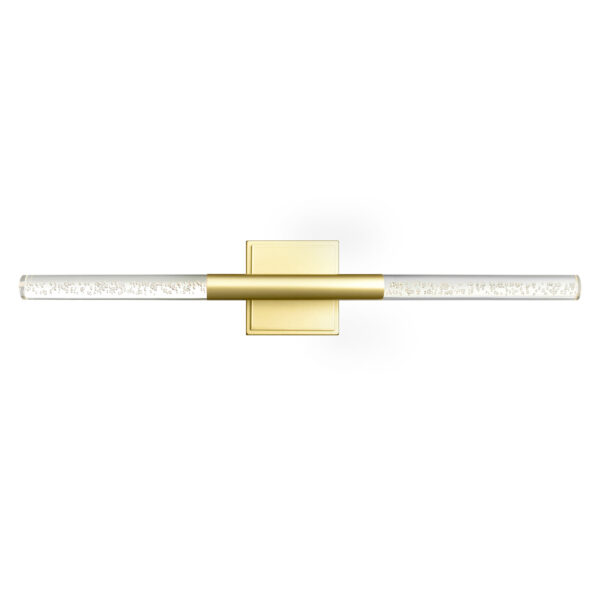 Dragonswatch Integrated LED Satin Gold Vanity Light