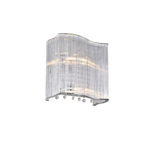 Elsa 2 Light Wall Sconce With Chrome Finish