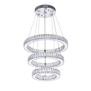 Florence LED Chandelier With Chrome Finish
