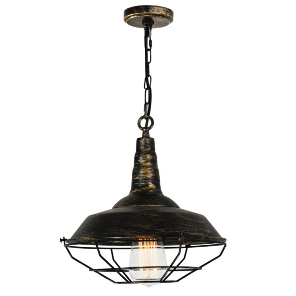 Morgan 1 Light Down Mini Pendant With Antique Copper Finish