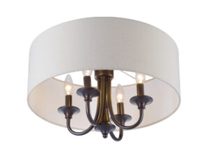 Maxim Lighting Bongo 4-Light Pendant / Semi-Flush Mount