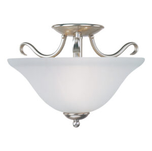 Maxim Lighting Basix 2-Light Semi-Flush Mount
