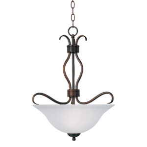 Maxim Lighting Basix 3-Light Invert Bowl Pendant