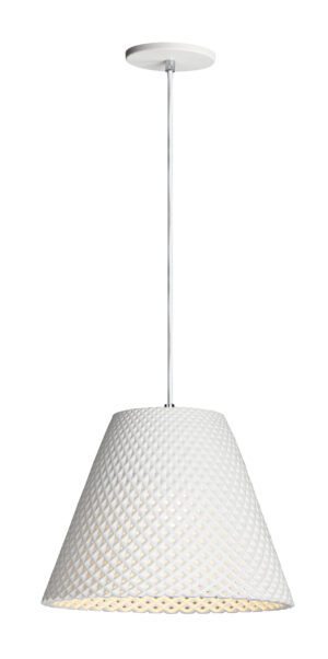 Maxim Lighting Woven 1-Light Plaster Pendant