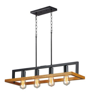 Maxim Lighting Black Forest 4-Light Chandelier
