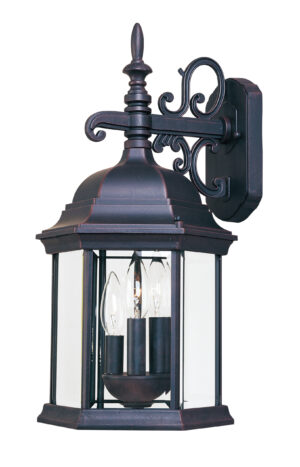 Maxim Lighting Builder Cast 3-Light Outdoor Wall Mount