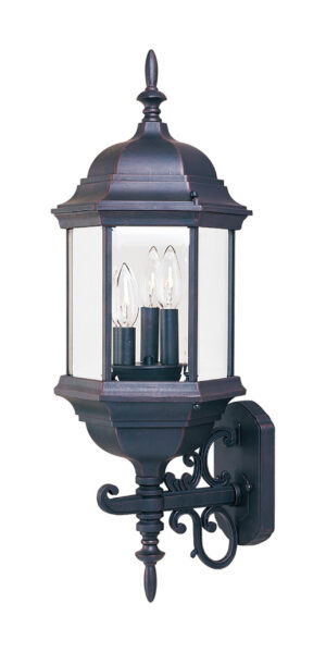 Maxim Lighting Builder Cast 3-Light Outdoor Wall Mount