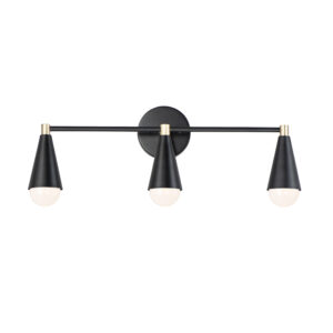 Maxim Lighting Lovell 3-Light Bath Vanity with LED Bulbs