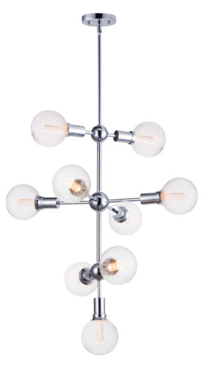 Maxim Lighting Molecule 9-Light Pendant with G40 PR LED Bulbs