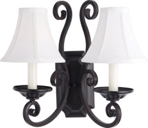 Maxim Lighting Manor 2-Light Wall Sconce with Shades