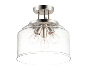 Maxim Lighting Acadia 3-Light Semi-Flush Mount