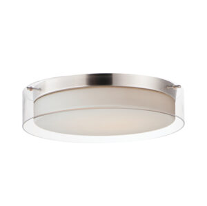 Maxim Lighting Duo 16'' Round LED Flush Mount