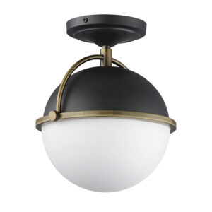 Maxim Lighting Duke 1-Light Semi Flush Mount