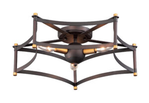 Maxim Lighting Wellington 3-Light Ceiling Flushmount
