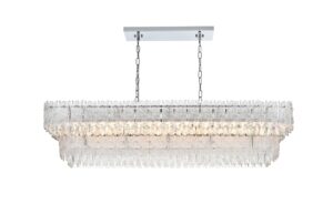 Emilia 50 inch Chandelier in Chrome