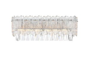 Emilia 19 inch Wall Sconce in Chrome
