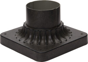 Maxim Lighting Outdoor Essentials Cast Pier Mount