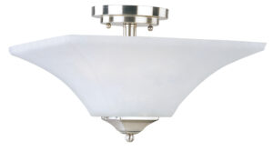 Maxim Lighting Aurora 2-Light Semi-Flush Mount