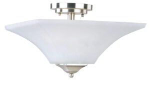 Maxim Lighting Aurora 2-Light Semi-Flush Mount