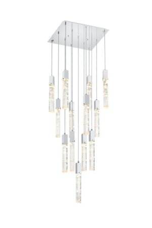 Aurora 26 inch Pendant in Chrome