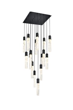 Aurora 30 inch Pendant in Black