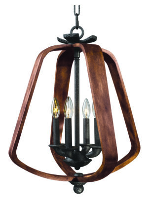 Maxim Lighting Road House 4-Light Chandelier