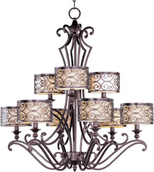 Maxim Lighting Mondrian 9-Light Chandelier