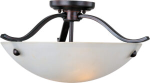 Maxim Lighting Contour 2-Light Semi-Flush Mount