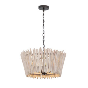 Maxim Lighting Baywood 24" DriftWood Chandelier