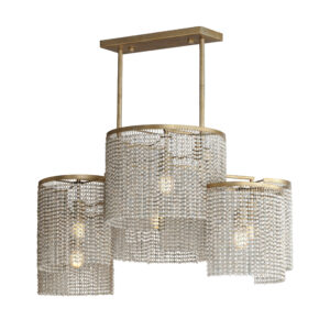 Maxim Lighting Fontaine 6-Light Linear Pendant