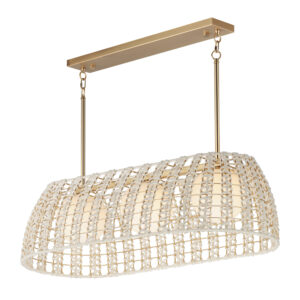 Maxim Lighting Macrame 3-Light Linear Pendant