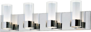 Maxim Lighting Silo 4-Light Bath Vanity With LED Bulbs