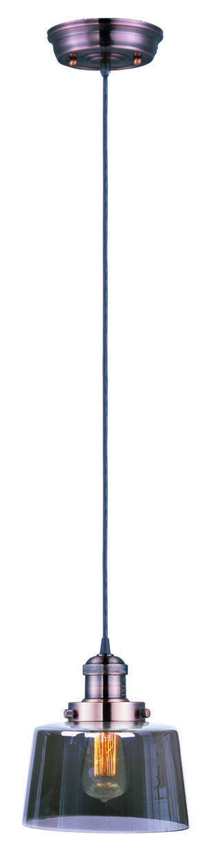 Maxim Lighting Mini Hi-Bay 1-Light Pendant Cord Hung W/Bulb