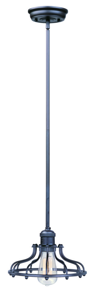 Maxim Lighting Mini Hi-Bay 1-Light Pendant Stem Hung W/Bulb