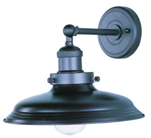 Maxim Lighting Mini Hi-Bay 1-Light Wall Sconce W/Bulb