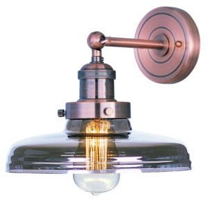Maxim Lighting Mini Hi-Bay 1-Light Wall Sconce W/Bulb