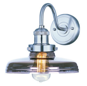 Maxim Lighting Mini Hi-Bay 1-Light Wall Sconce W/Bulb