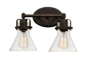 Maxim Lighting Seafarer 2-Light Bath Vanity With Bulbs