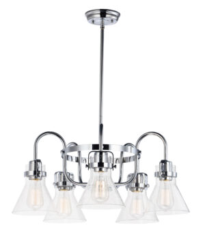 Maxim Lighting Seafarer 5-Light Chandelier With Bulbs