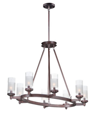 Maxim Lighting Crescendo 8-Light Oval Chandelier