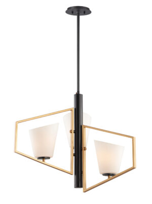Maxim Lighting Oblique 3-Light Pendant