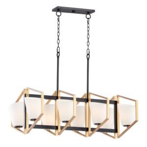 Maxim Lighting Oblique 8-Light Linear Pendant