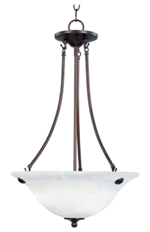 Maxim Lighting Malaga 3-Light Invert Bowl Pendant