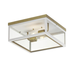 Maxim Lighting Neoclass 2-Light Outdoor Flush Mount
